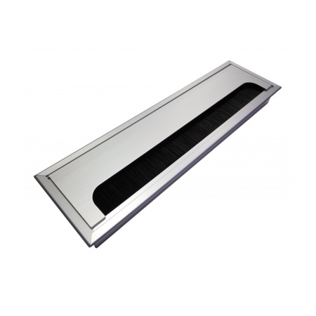 Пропуск для кабеля 80х280 Sonnig /Серебро