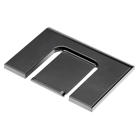 Заглушка к петле для подъемников секретерных, к корпусу, чёрный никель