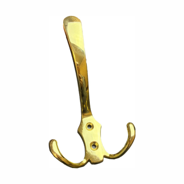 Крючок 002 - 3-х рожковый, золото RIFF