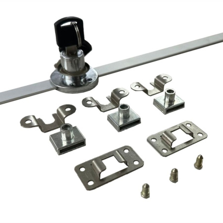 Замок для 3-х ящиков центральный 288*600