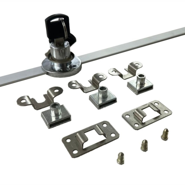 Замок для 3-х ящиков центральный 288*600