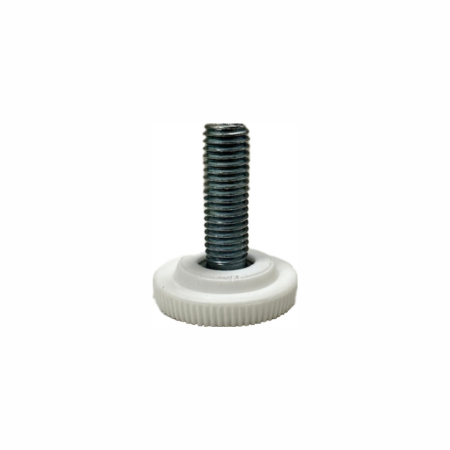 Подпятник регулируемый М10*30 белый