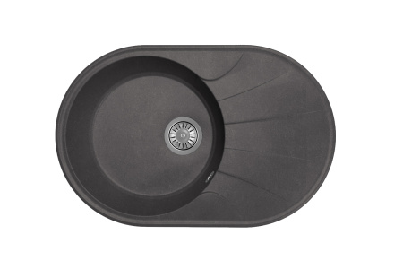 Мойка "Виола" 740*480*180мм графит, б/сифона