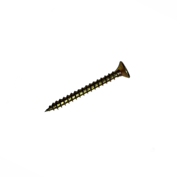 Шуруп 4*16 по дереву желтый