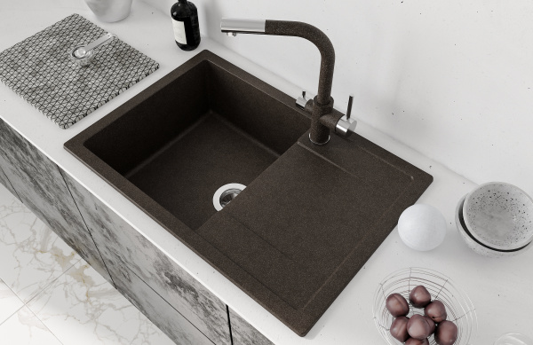 Мойка "Техно" 760*510*217мм везувий