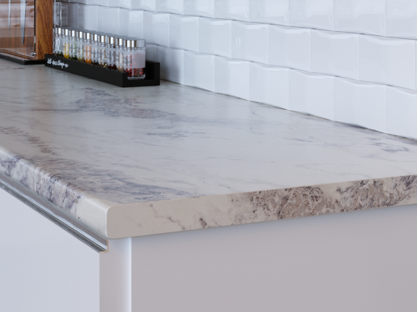 Столешница  3050*600*27 Мрамор греческий