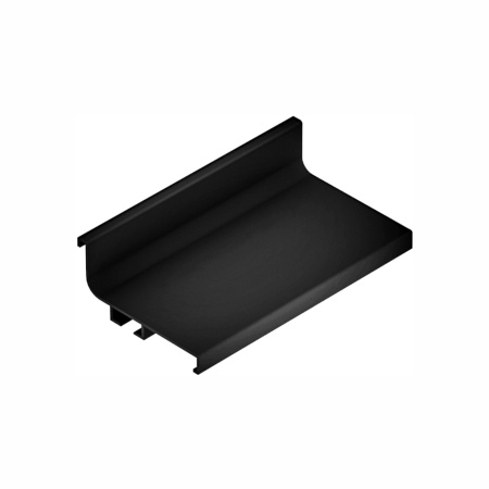 Профиль Г-образный L=3000 черный