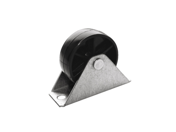 Колесо мебельное 44мм роликовое черное