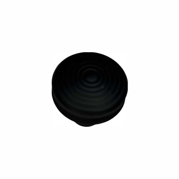Ручка-кнопка 537-032, матовый черный RIFF