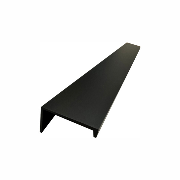 Ручка торцевая 600- 096, черный матовый