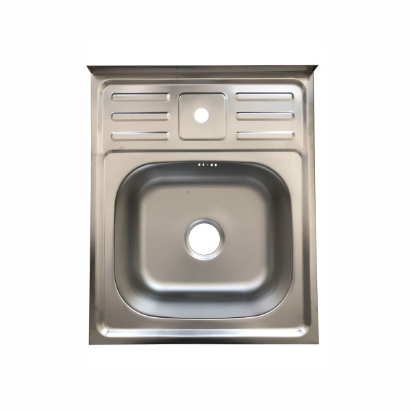 Мойка накладная 500*600*120мм /0,4/ матовая /сифон в комплекте/