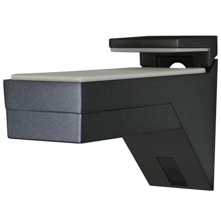 Комплект полкодержателей 8-30мм, черный матовый /2шт/