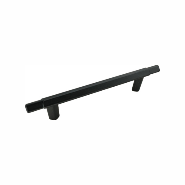 Ручка-скоба 547-192, матовый черный RIFF