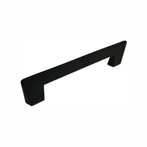 Ручка-скоба 538-096, матовый черный RIFF