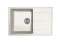 Мойка "Оливия" 740*480*180мм белый, б/сифона