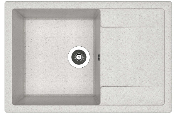 Мойка "Техно" 760*510*217мм серый