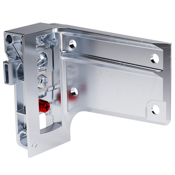 Подвес для нижней базы под саморез, правый