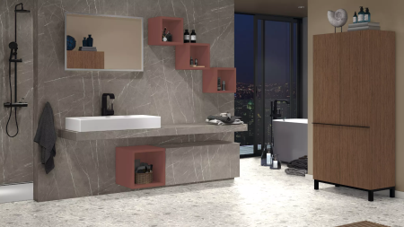 ЛДСП 2800*2070*16 Красно-коричневый