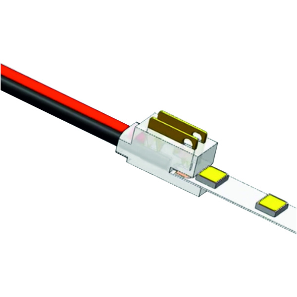 Провод питания с коннектором для светодиодных лент 8мм Sonnig/ 3А макс.