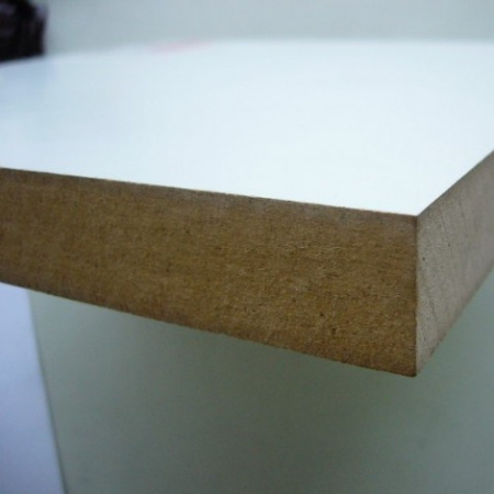 МДФ ламинированная односторонняя белая 2800*2070*18