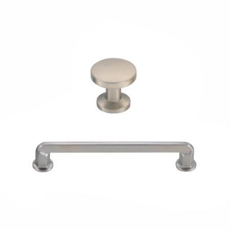 Ручка-скоба 521-096, матовый атласный никель