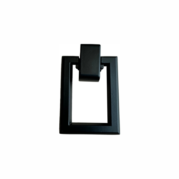 Ручка-серьга 524, матовый черный