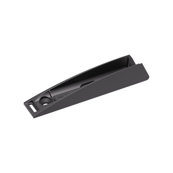 Держатель толкателя врезного, длинного 37мм, антрацит