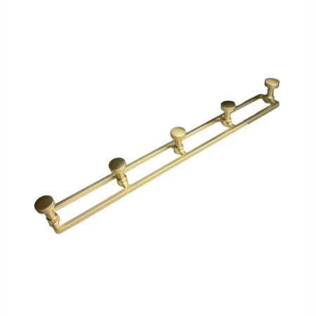 Вешалка 5-ти рожковая, латунь