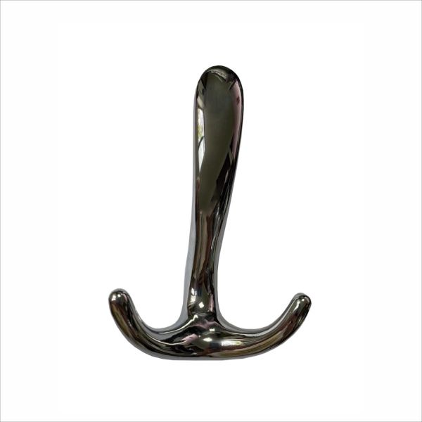 Крючок 025 - 3-х рожковый, атласный никель  RIFF