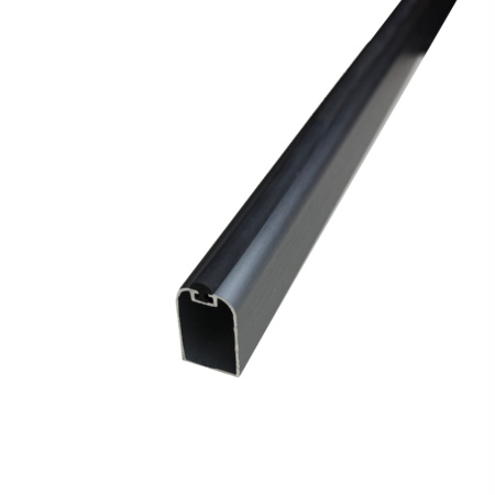 Штанга прямоугольная 18*30*0,9*3000 серый матовый