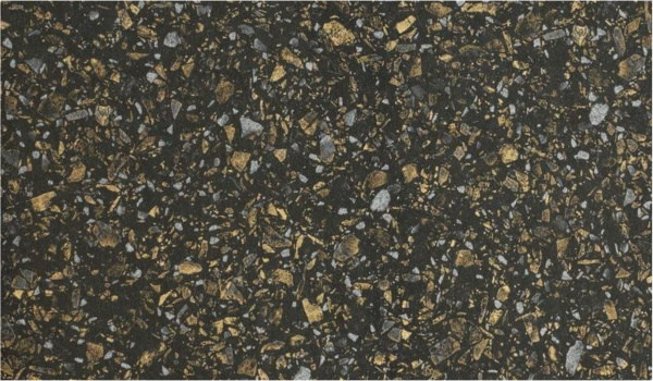 Столешница  3050*600*38 Черная бронза глянец