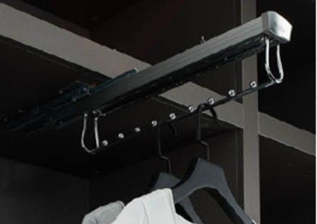 Вешалка гардеробная выдвижная D465*W125*H97 RIFF