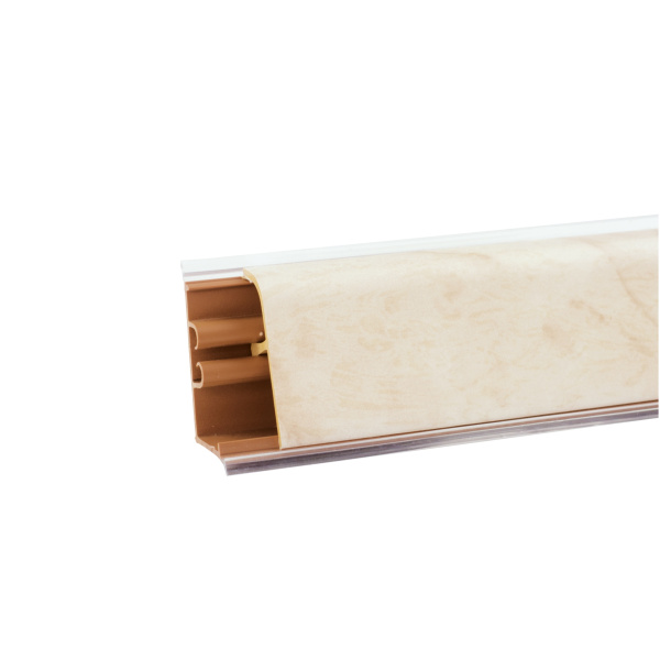 Плинтус LB37 Мрамор бежевый светлый 3м