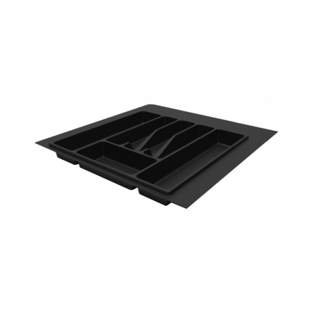 Лоток для столовых приборов 500*500*45 черный
