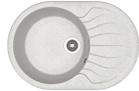 Мойка "Берта" 760*510*217мм серый