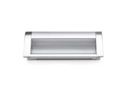 Ручка врезная 200-096, матовый хром /хром RIFF