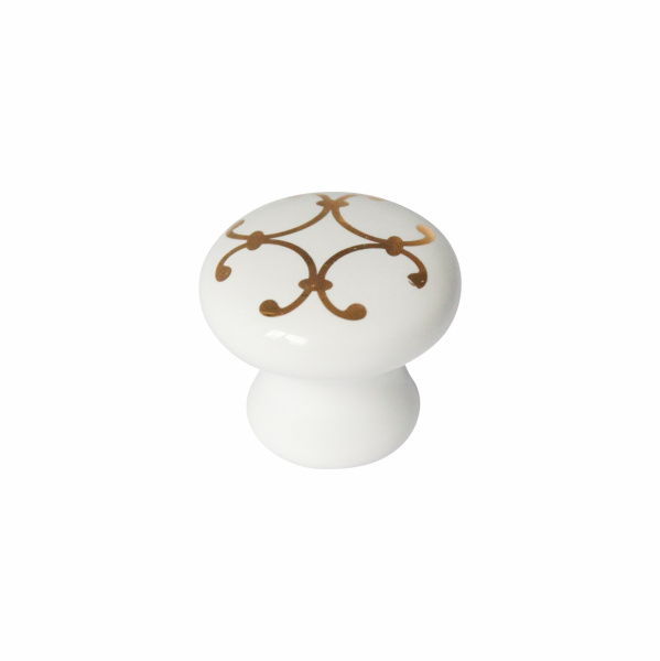 Ручка-кнопка 256-032, орнамент  RIFF