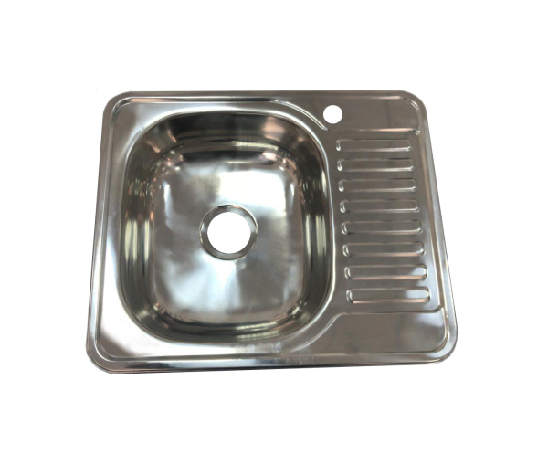 Мойка врезная 480*580*160мм /0,6/, матовая L