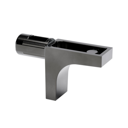 Полкодержатель для деревянных полок без фиксации, штифт D= 5мм, черный никель