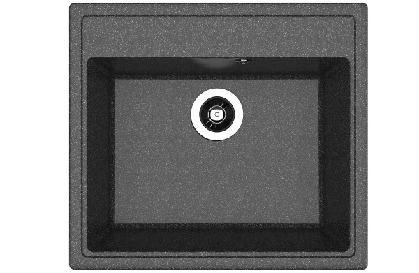 Мойка "Ника" 570*510*217мм черный