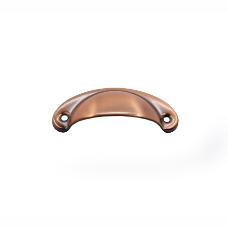 Ручка-ракушка 334-64, медь патина глянец RIFF