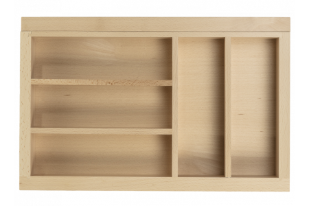 Лоток Customi с регулировкой 400-600 мм для ящика AXIS/MB L=450 буковый GTV