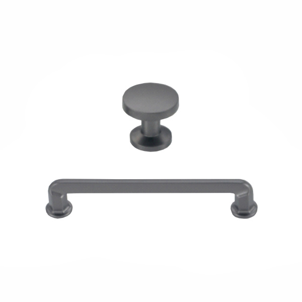 Ручка-скоба 521-192, жемчужно-серый